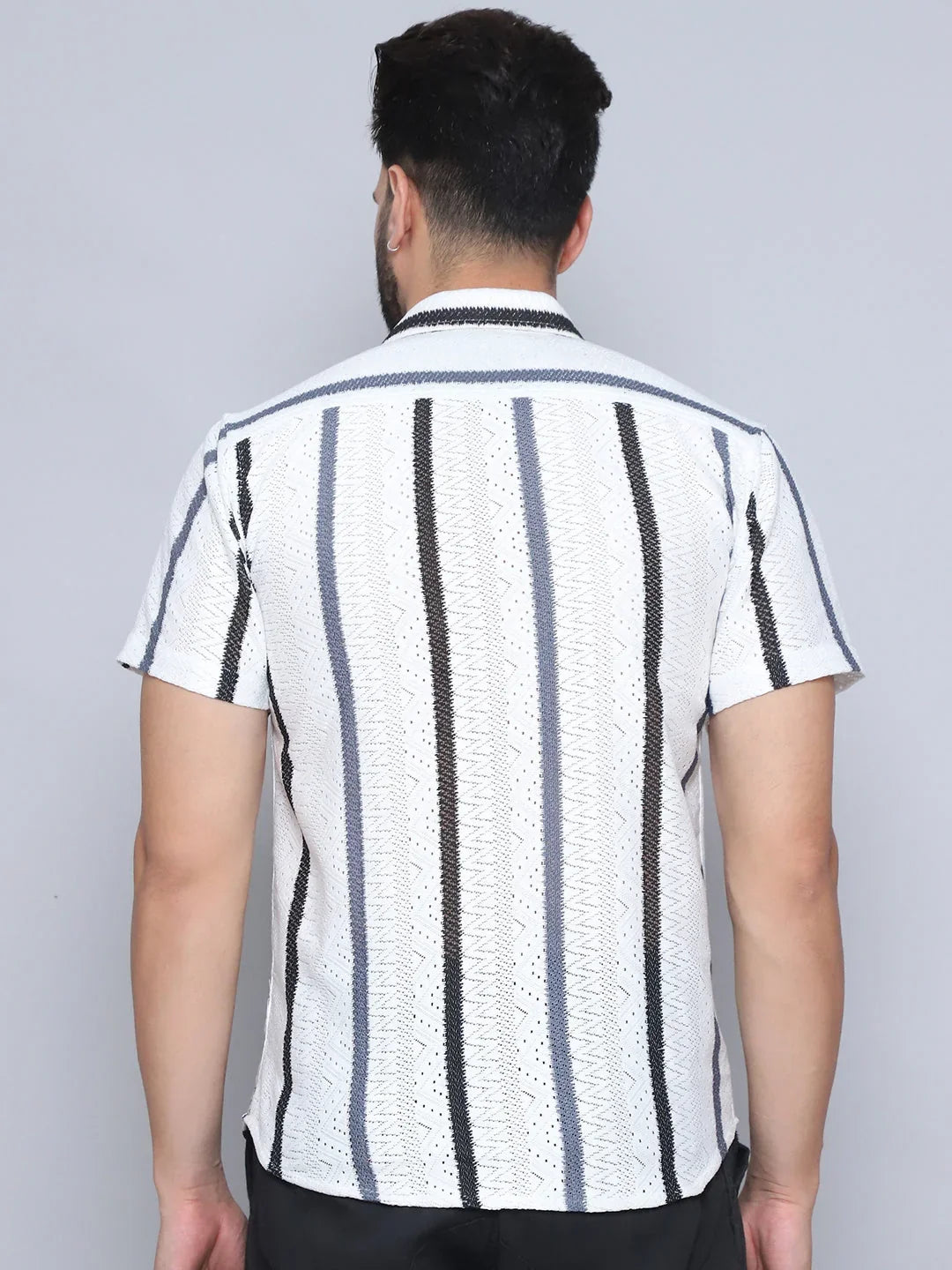 Grey Cotton Solid Shirts SF_995Grey | DesiQlo