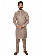 Cotton Kurta for Men - Multicolor | KPPR12296A