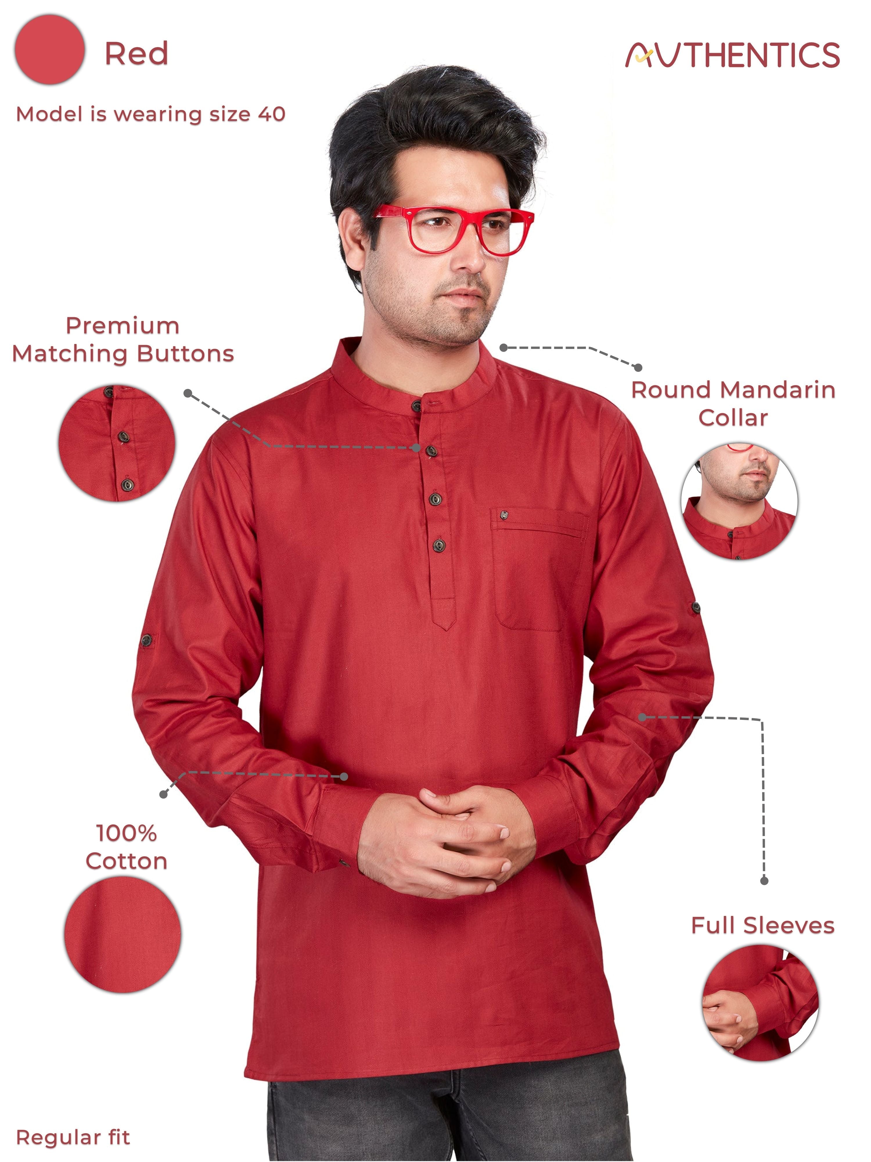 white Cotton Solid Kurtas for Men | DesiQlo India